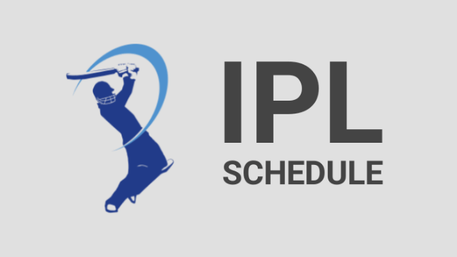 IPL schedule